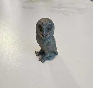 Vintage Spoontiques Pewter Owl Miniature Figurine PP 119